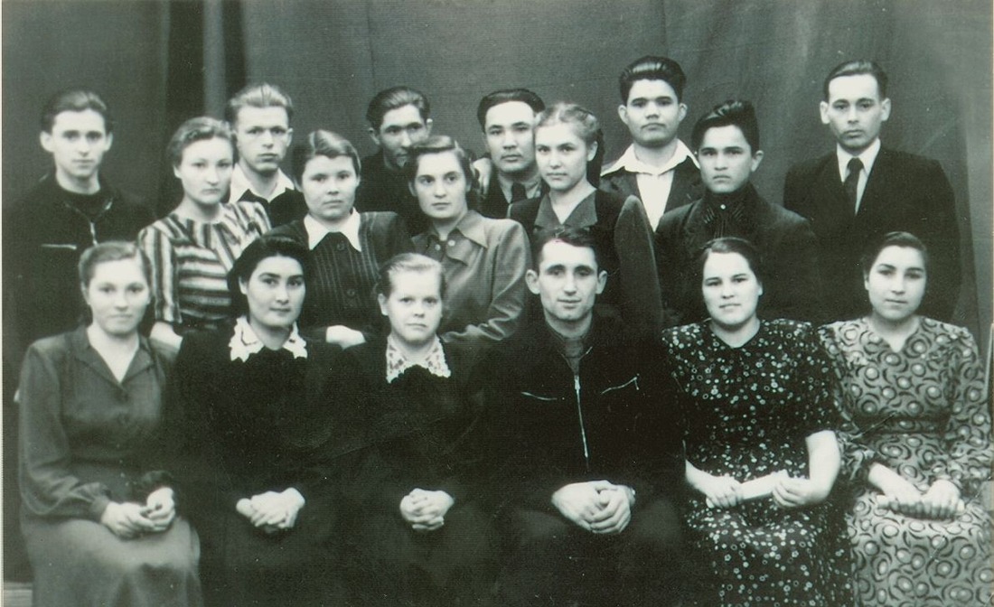 1955 год. Выпускники технического училища №3, которое потом стало техникумом