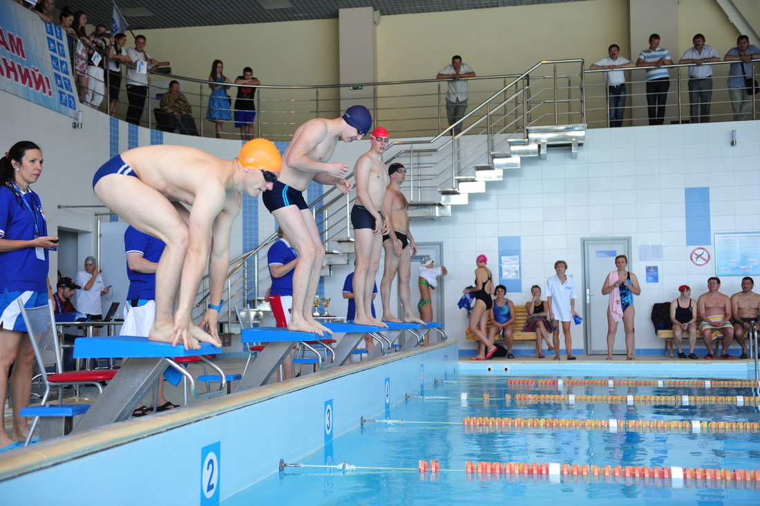 Соревнования по плаванию в рамках Спартакиады «Газпром в Башкортостане»