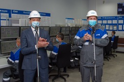 Открытие установки производства водорода. 15 сентября 2020 года