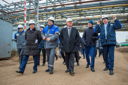 Во время экскурсии по производственной площадке ООО «Газпром нефтехим Салават»