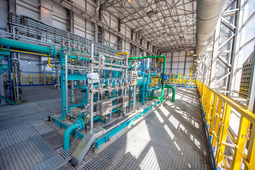 Открытие установки производства водорода. 15 сентября 2020 года
